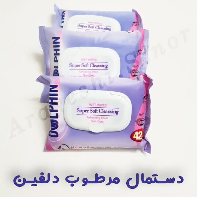 دستمال مرطوب چانف و دلفین