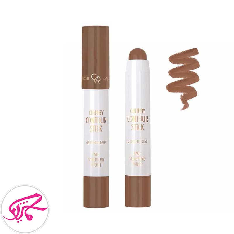 کانتور کرمی استیکی گلدن رز مدل Chubby شماره 03 رنگ MEDIUM DEEP