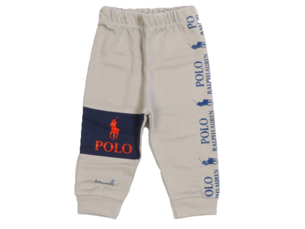 شلوار راحتی نوزادی پسرانه طرح پولو به آوران behavaran