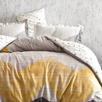 سرویس کاور لحاف یک نفره یاتاش آدن طوسی