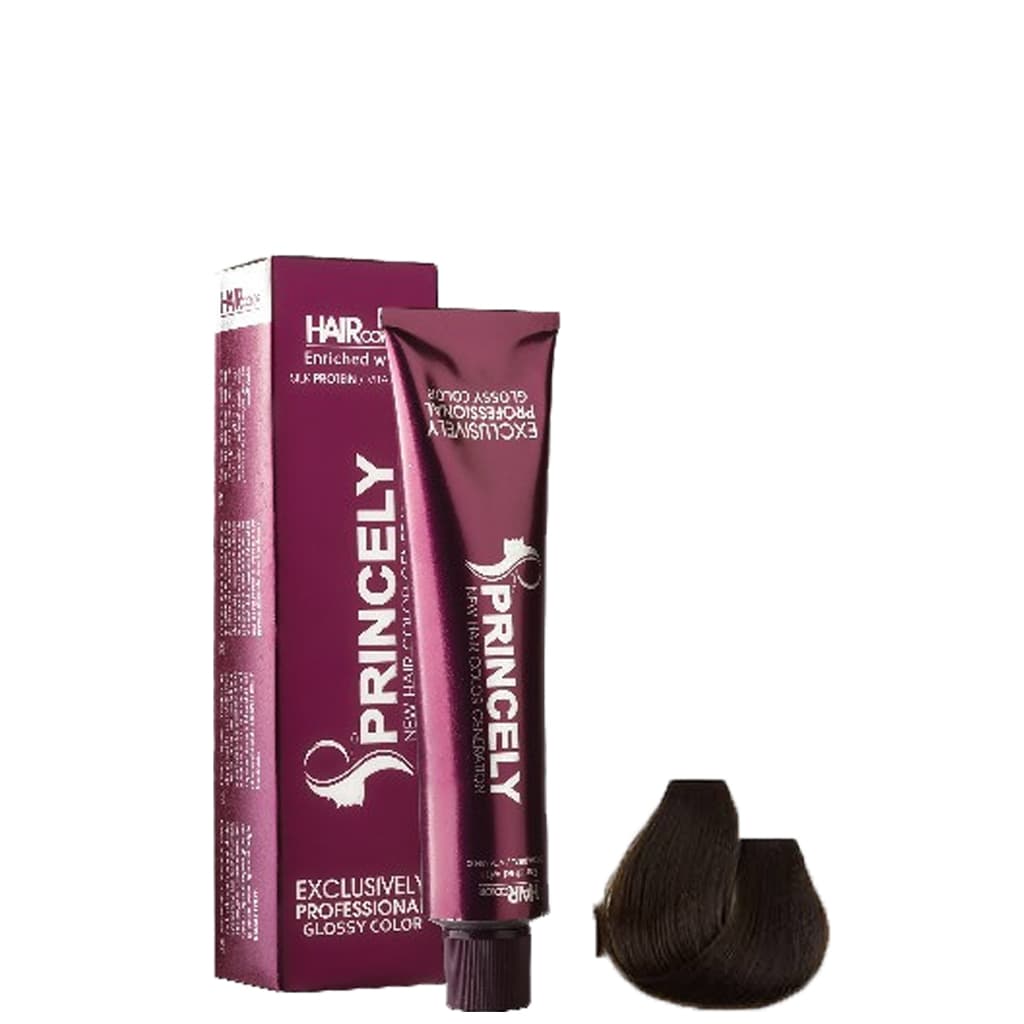 رنگ مو پرنسلی شماره 6.15 بلوند تیره مدیترانه ای حجم 120 میلی لیتر