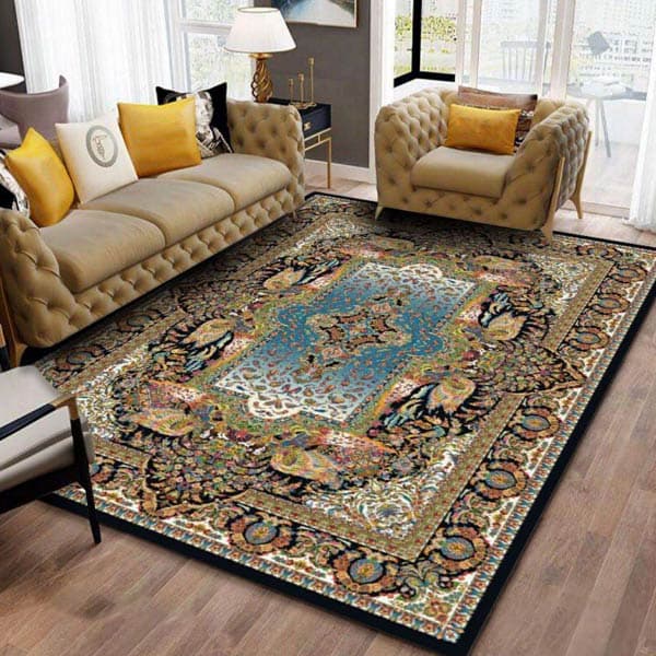 کاور فرش سه بعدی طرح سنتی نگین ترمه مدل 353