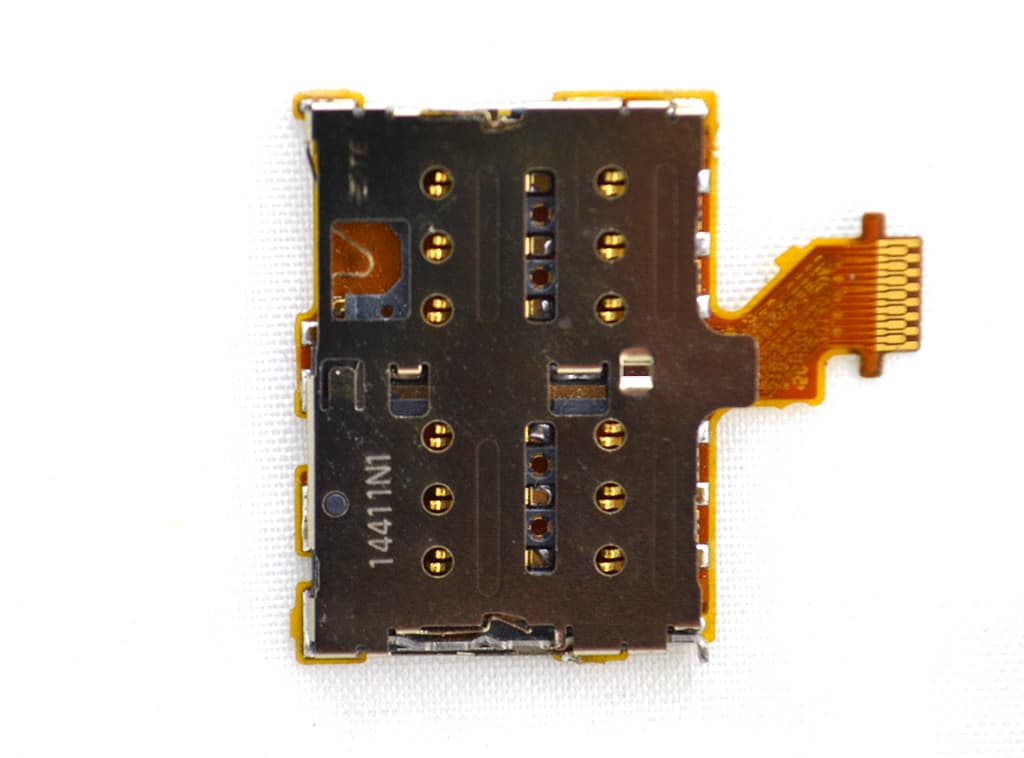 SIM CONNECTOR M8 2 SIM HTC-سوکت سیمکارت ام ۸ دو سیم اچ تی سی