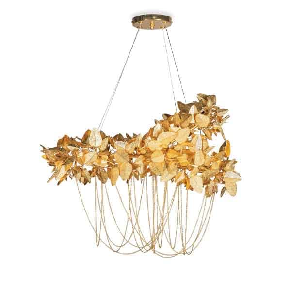 لوستر مدرن 8 شاخه مدل مک کوئین