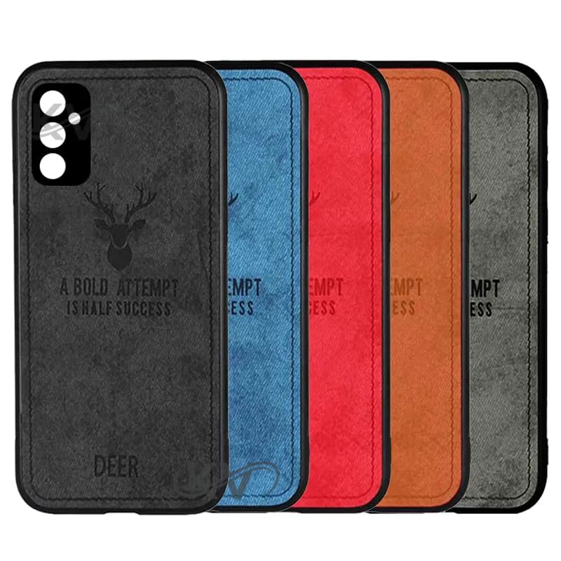 قاب پارچه ای گوزنی گوشی سامسونگ A56