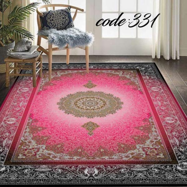 کاور فرش مخمل نگین ترمه مدل 331