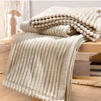 پتو تلویزیون نرم یاتاش هولی کرم 190×140 سانتی