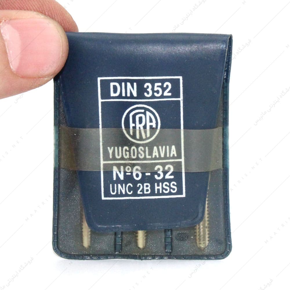 قلاویز دستی HSS سایز 6 اینچ 32 دنده UNC برند فرا