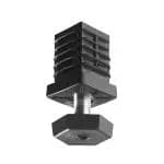 درپوش لوله با قابلیت تنظیم ارتفاع هتیچ مدل 9128211 سایز 25×25 میلی متر