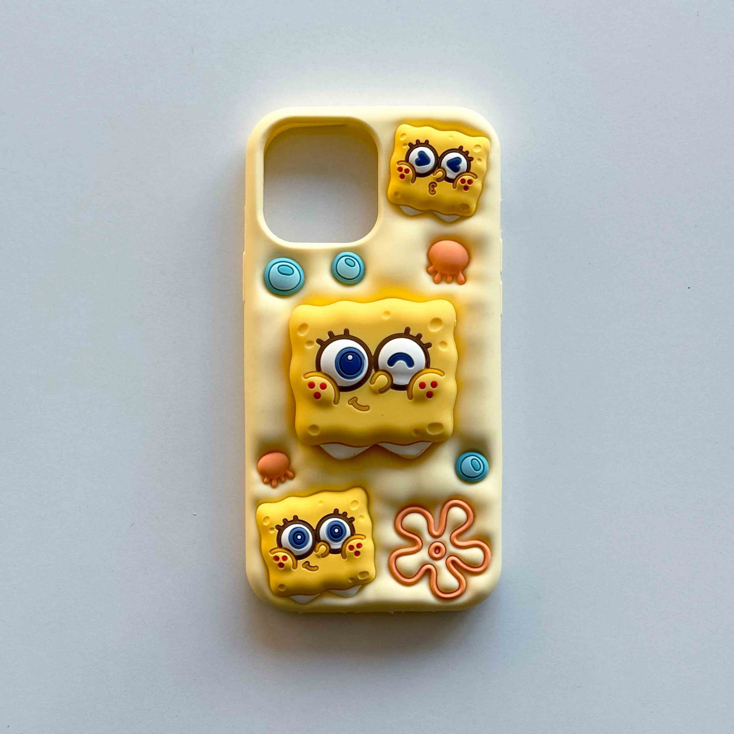 قاب گوشی باب اسفنجی پاپ سوکتی - کد (۶۸۴۷۸)