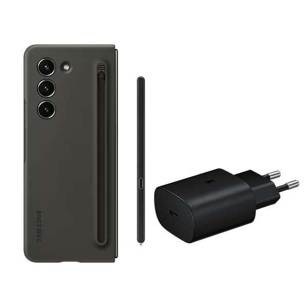 کاور همراه با قلم و شارژر 25 وات سامسونگ Starter Pack EF-OF94K سامسونگ Galaxy Z Fold 5