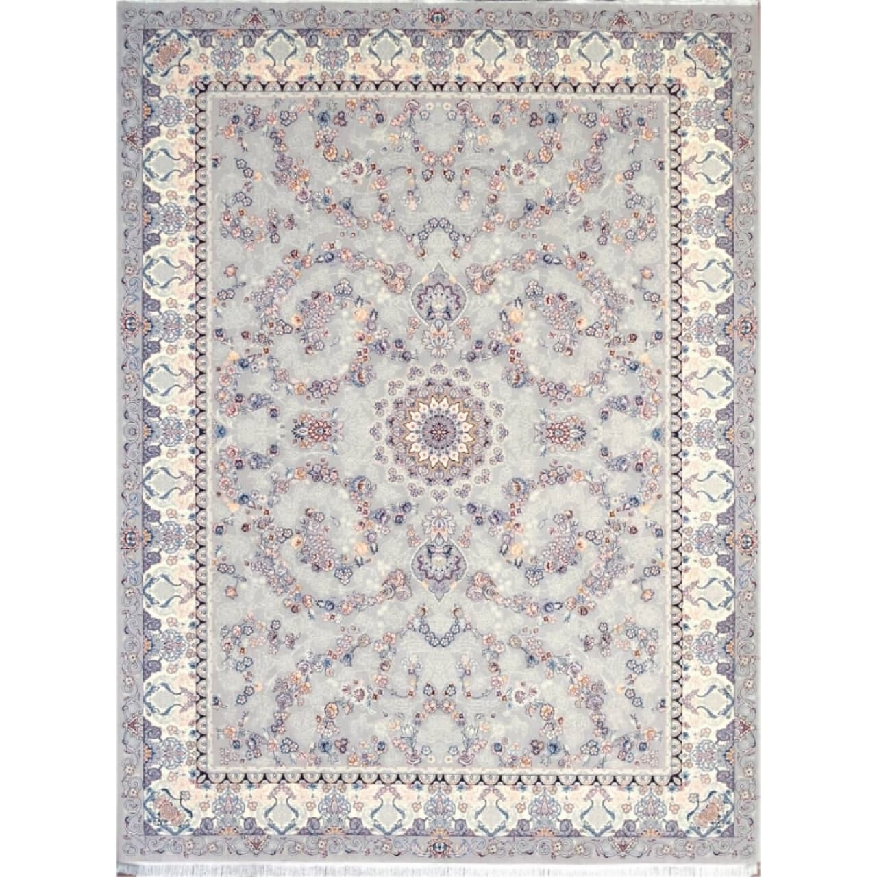 فرش ماشینی مهتاب سیلور آراکو