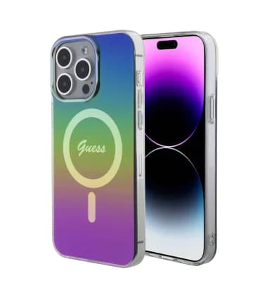 قاب کریستال مگسیف گس ایفون 15 پرومکس Case Cg moblie GUESS MAG Iphone 15 pro max