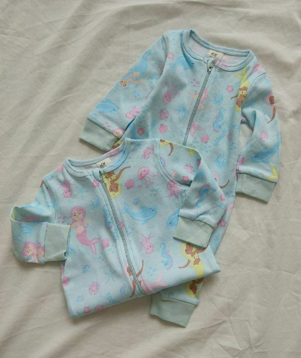 سرهمی زیپی پری دریایی h&m