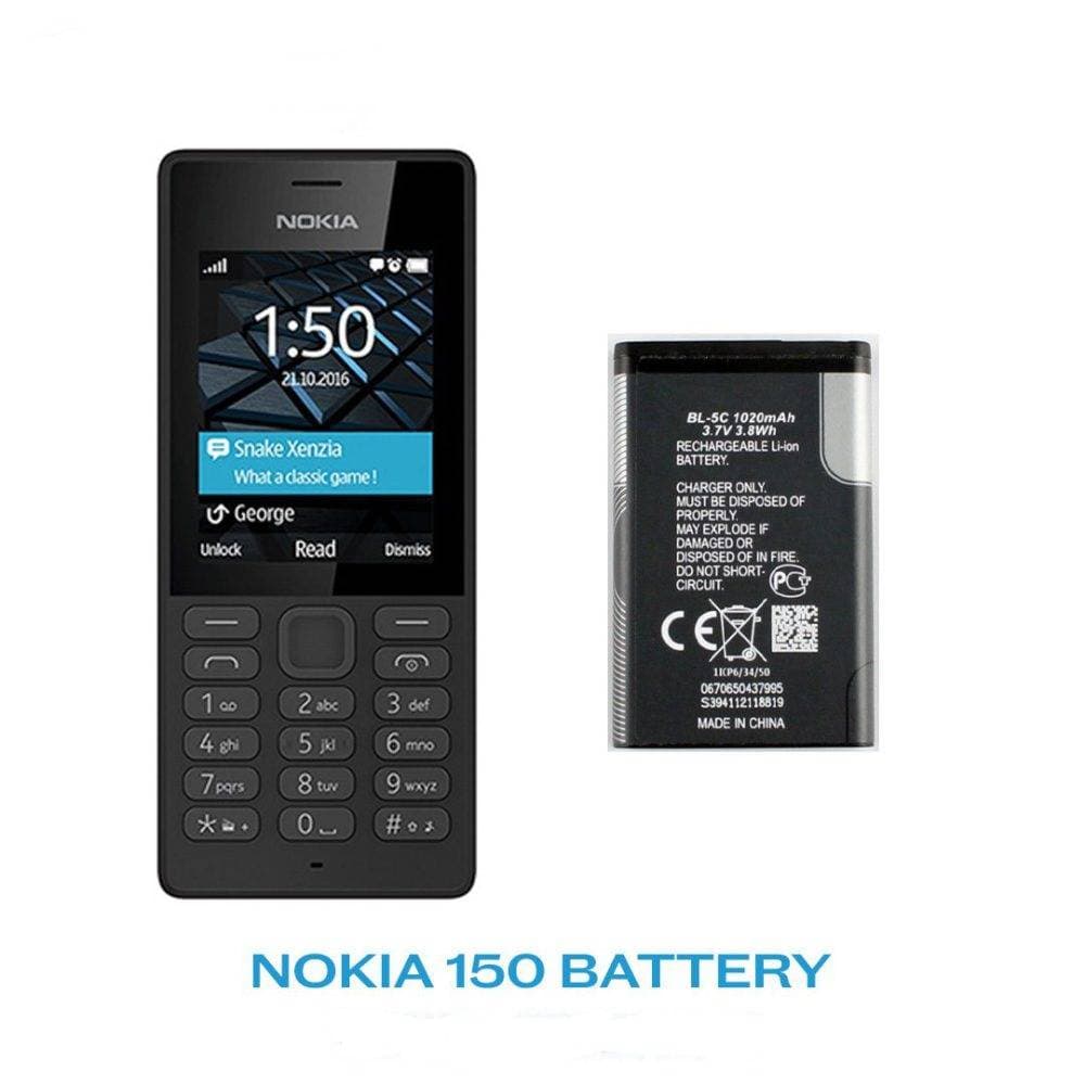 باتری اصلی گوشی نوکیا Nokia 150 2016 مدل BL-5C