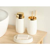 ست سرویس بهداشتی 3 پارچه انگلیش هوم آولین سفید