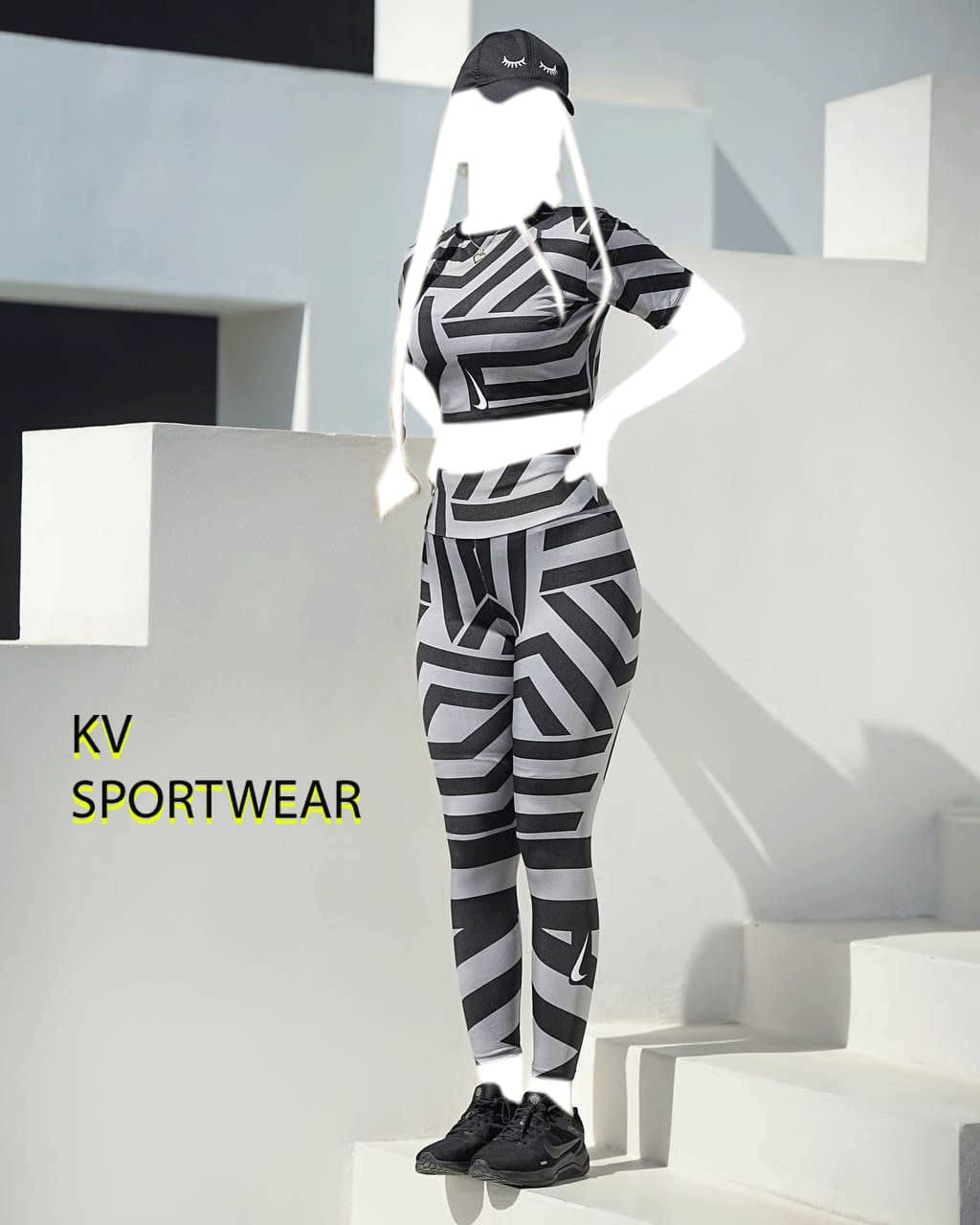 ست کراپ لگ باشگاهی زنانه NIKE کد 006