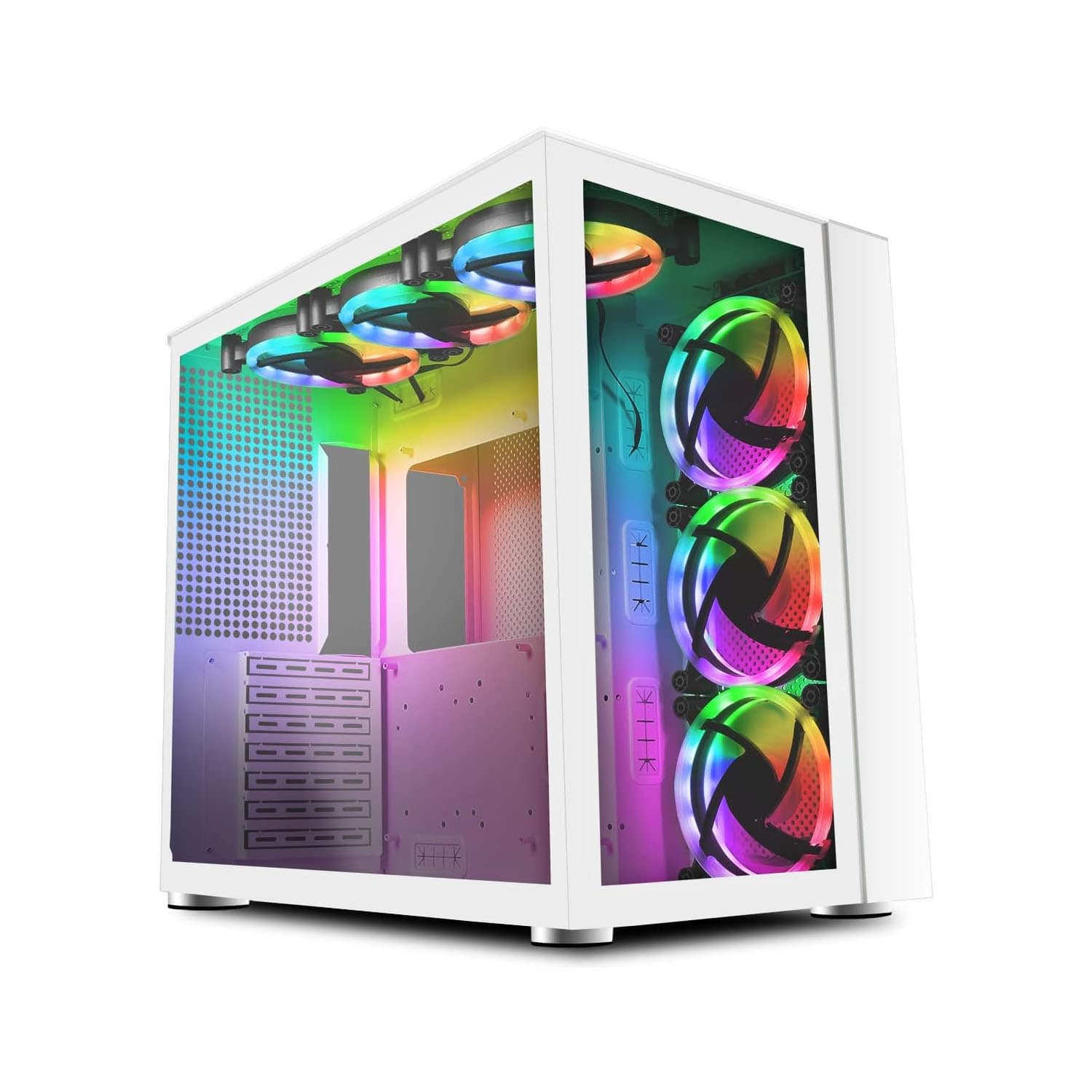 کیس گیم مکس مدل Infinity White