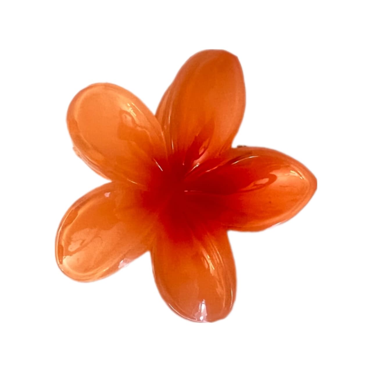 کلیپس مو زنانه سایز بزرگ پلومریا مدل براق