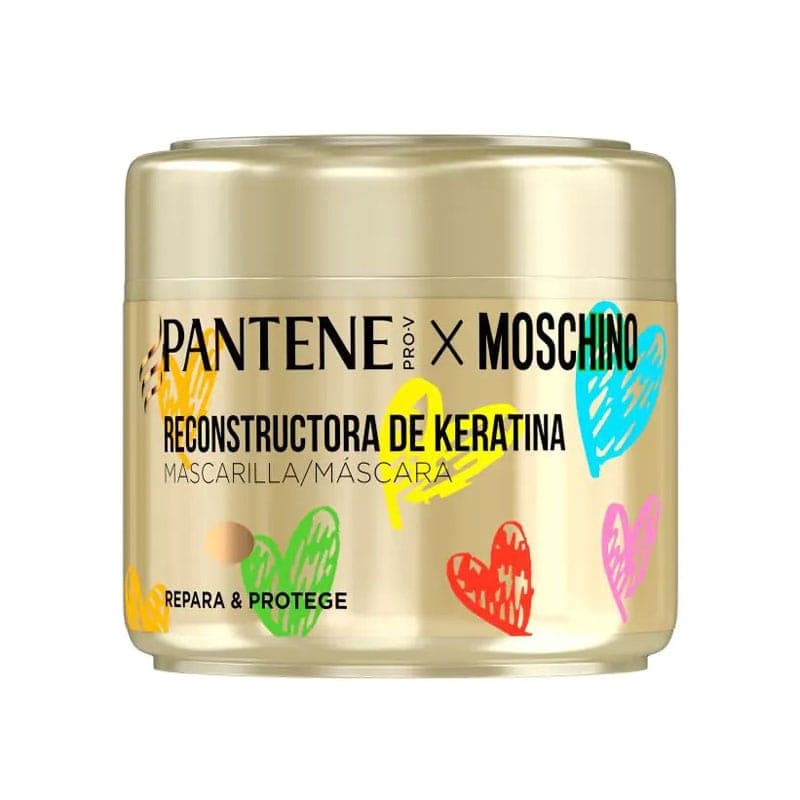 ماسک مو کراتین بازسازی کننده مناسب موهای آسیب دیده پنتن مدل Moschino