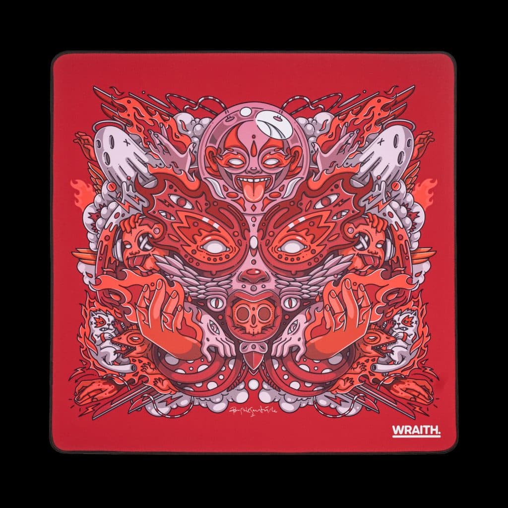 پد موس Wraith Spirit of Aim Pro Fire Red Speed