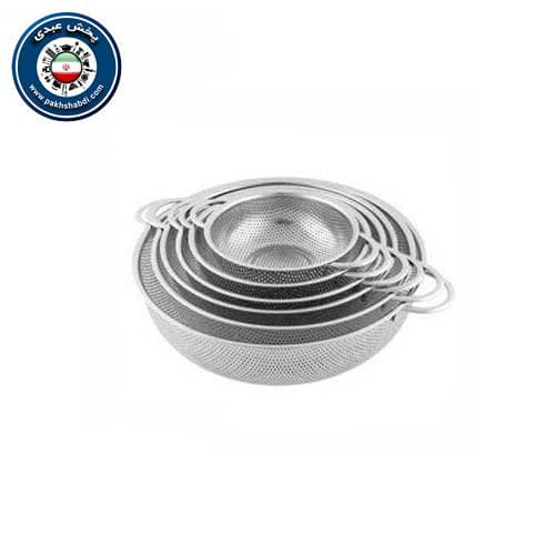 آبکش استیل ست ۶ عددی