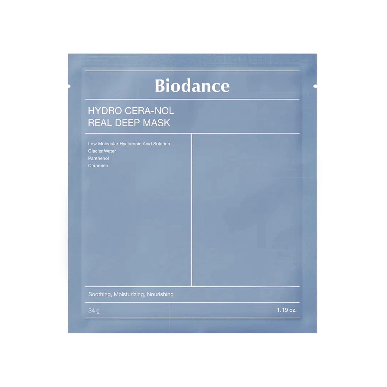 ماسک رطوبت رسان و آبرسان عمیق هیدرا سرانول بایودنس Biodance (جدا شده از پک)