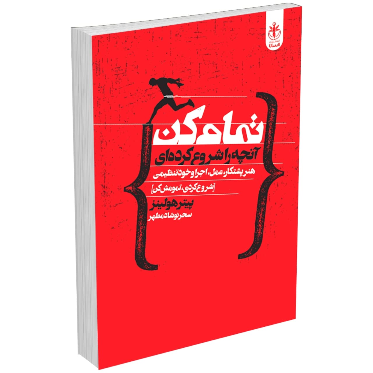 کتاب تمام کن آنچه را شروع کرده ای (هنر پشتکار عمل اجرا و خودتنظیمی) اثر پیتر هولینز
