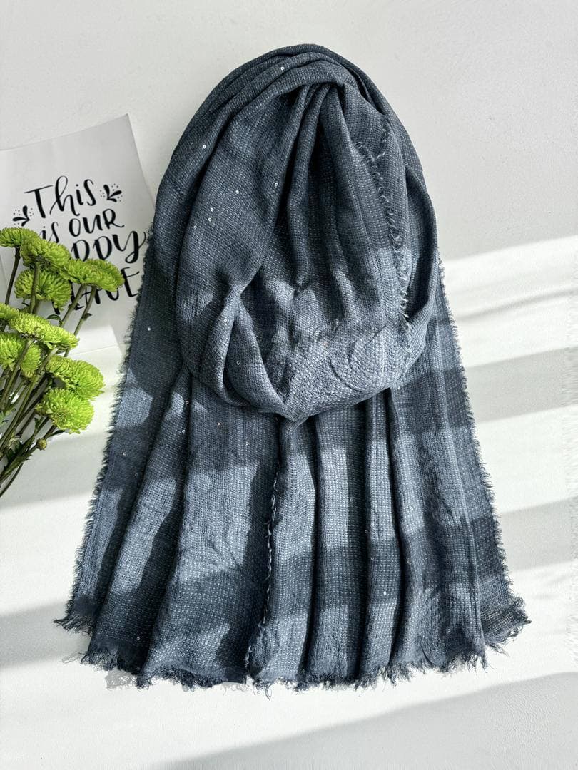 شال کنفی پولکی