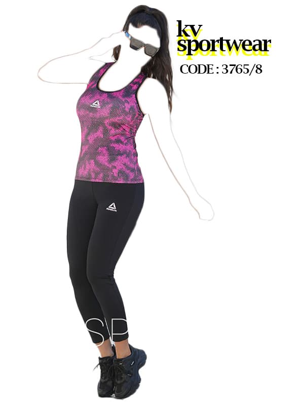 ست تاپ شلوار ورزشی زنانه Reebok کد 008