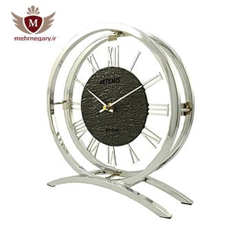 ساعت رومیزی آرتمیس مدل 30250 سیلور (نقره ای)