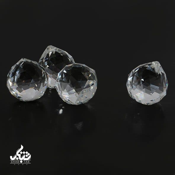 کریستال گوی 40 mm سفید