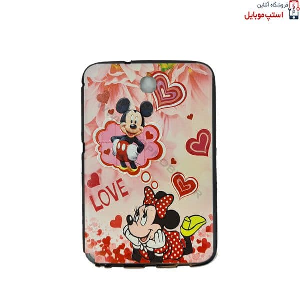 قاب طرح دار تبلت سامسونگ Galaxy Tab 3 Lite SM-T110 / T111 / T116 طرح میکی ماوس