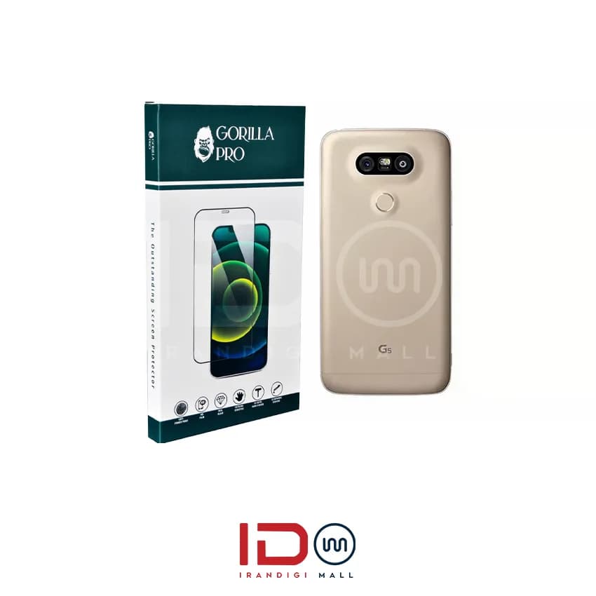 گلس و محافظ هیدروژلی (شفاف) بدنه گوشی ال جی مدل LG G5