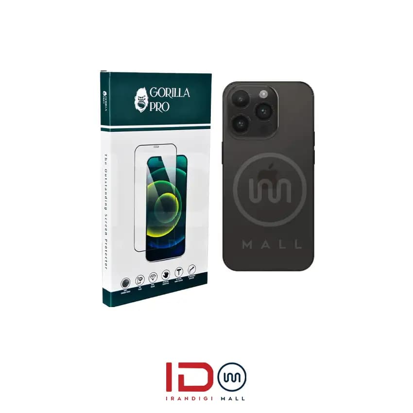 گلس و محافظ هیدروژلی (مات) بدنه گوشی اپل مدل iPhone 14 Pro