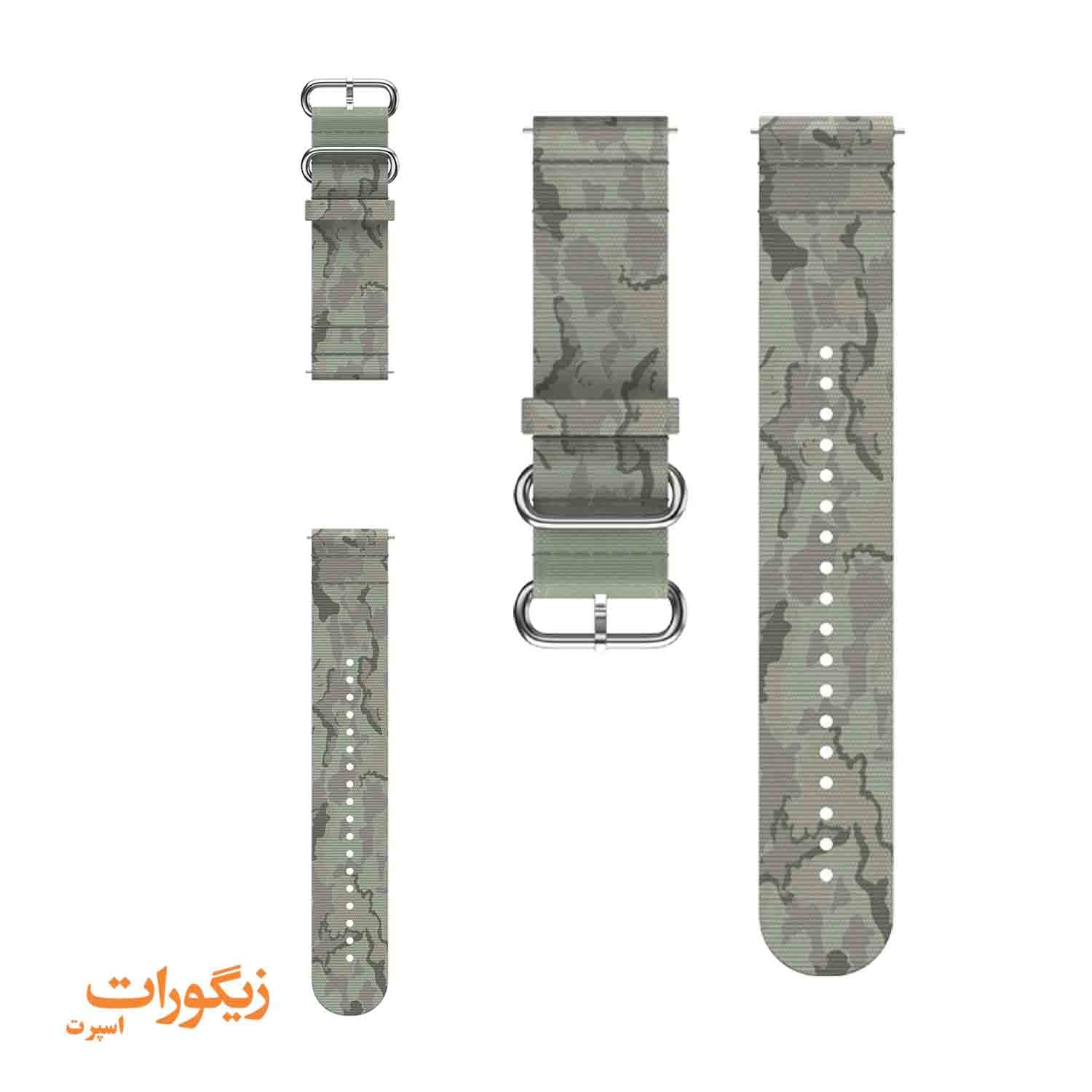 بند کنفی 22 میلیمتری ساعت پلار مدل PET TNDR M/L