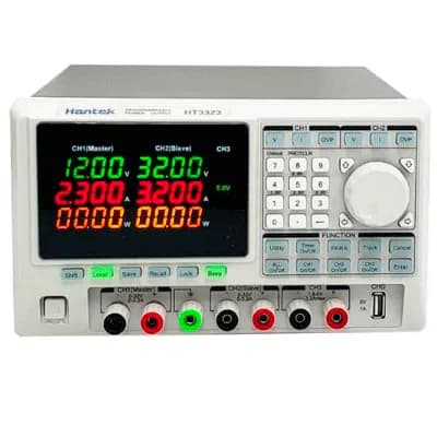 منبع تغذیه قابل برنامه ریزی هانتک دوبل 32 ولت 3 آمپر Hantek HT3323