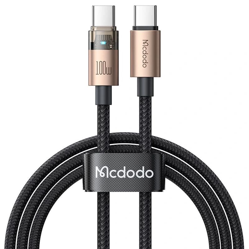کابل شارژ Type-C به Type-C به طول 1.2 متر 100W 3A از برند مک دودو Mcdodo CA-558 (نسخه اورجینال)