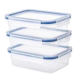 ظرف نگهداری غذا گرد ایکیا بسته 3 عددی مدل +365 IKEA سایز 750 میلی لیتر