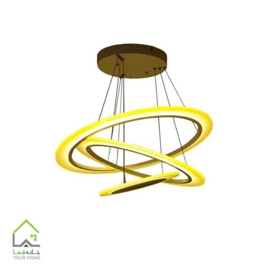 لوسترسقفی مدرن رینگی ماد 3 طبقه