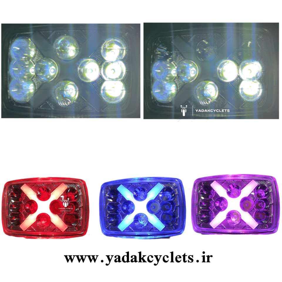 بلوری ال ای دی چندحالته پلیسی