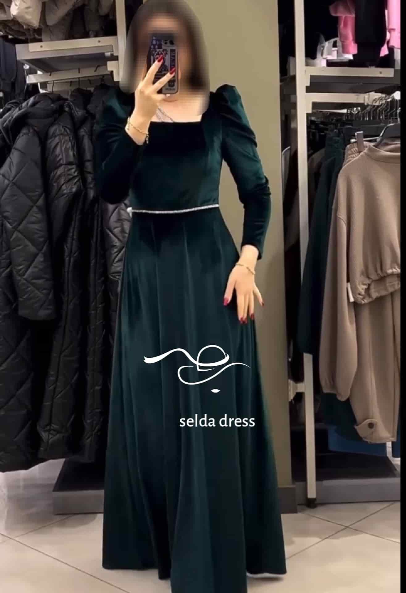 خرید لباس مجلسی پوشیده از مزون سلدا درس ۱۹۵۹