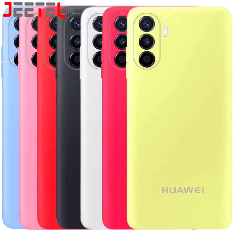 کاور سیلیکونی تک رنگ اورجینال Huawei Nova Y70 مدل پاک کنی اصل (ساخت ویتنام)