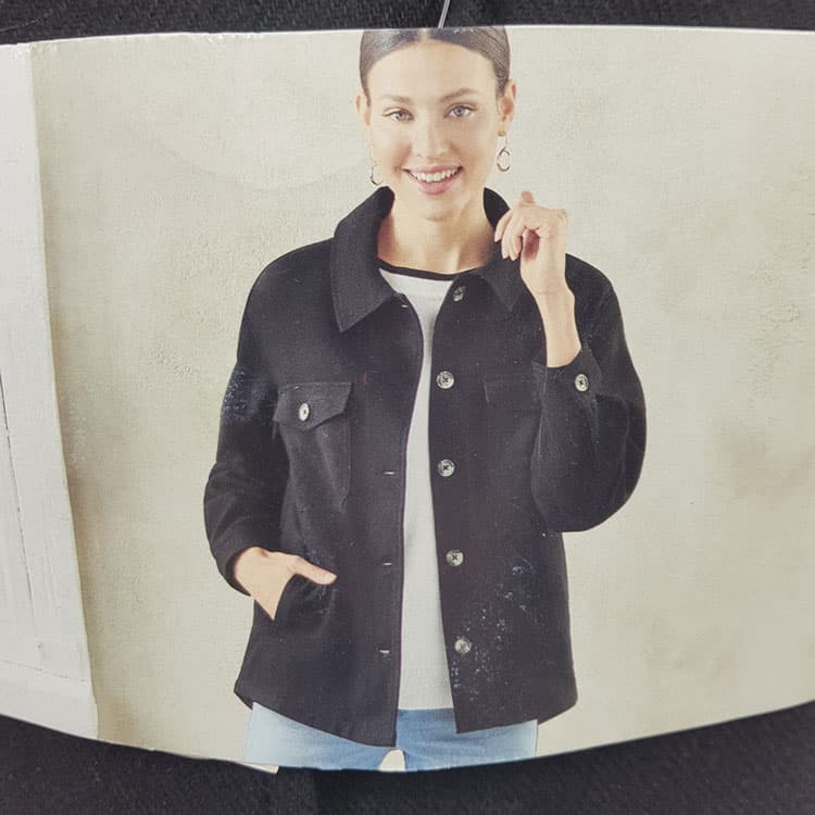 شکت مشکی زنانه اسمارا B2633