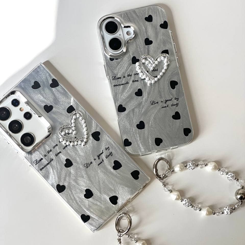 قاب قلب مشکی