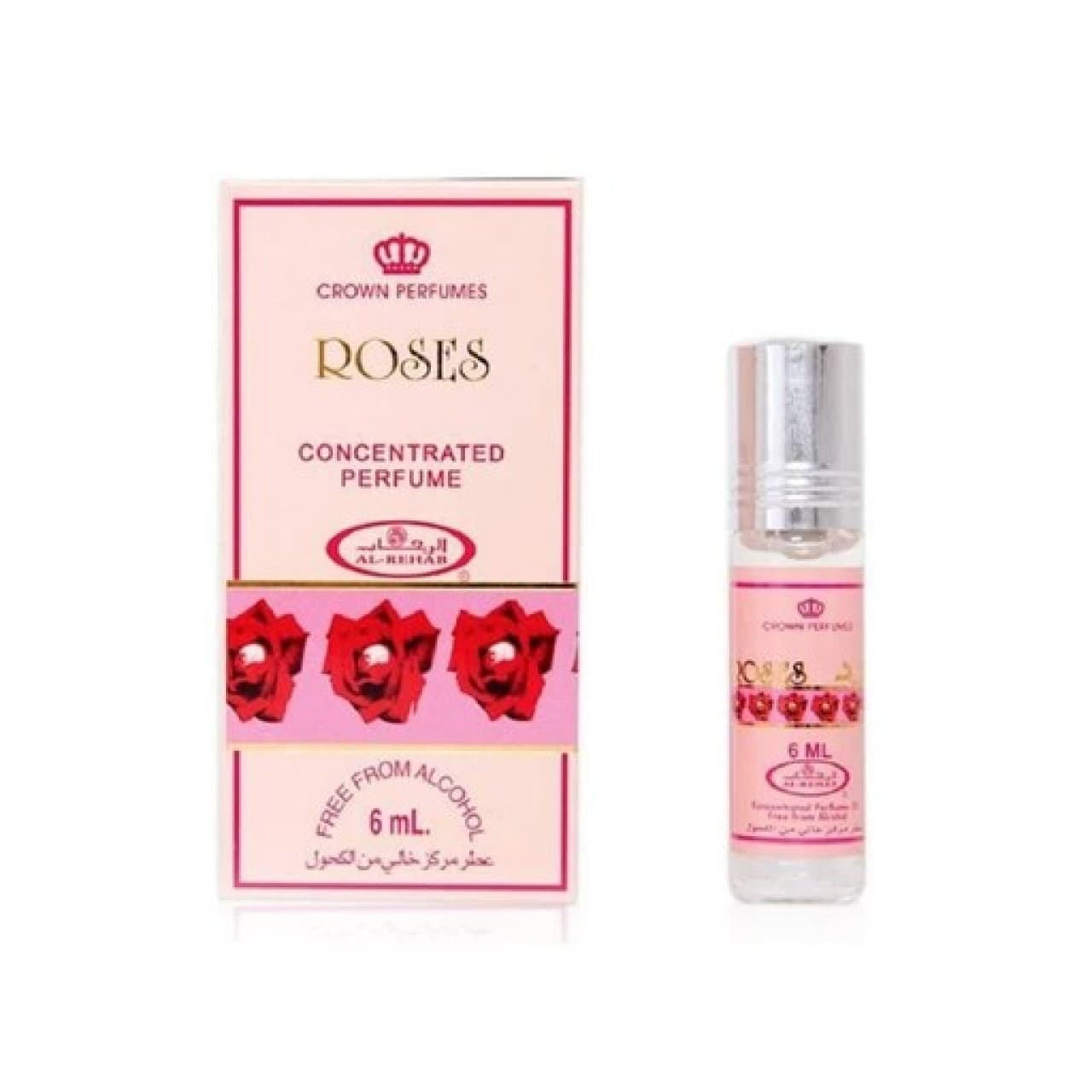 پرفیوم زنانه مردانه الرحاب مدل ورد حجم ۶ میل