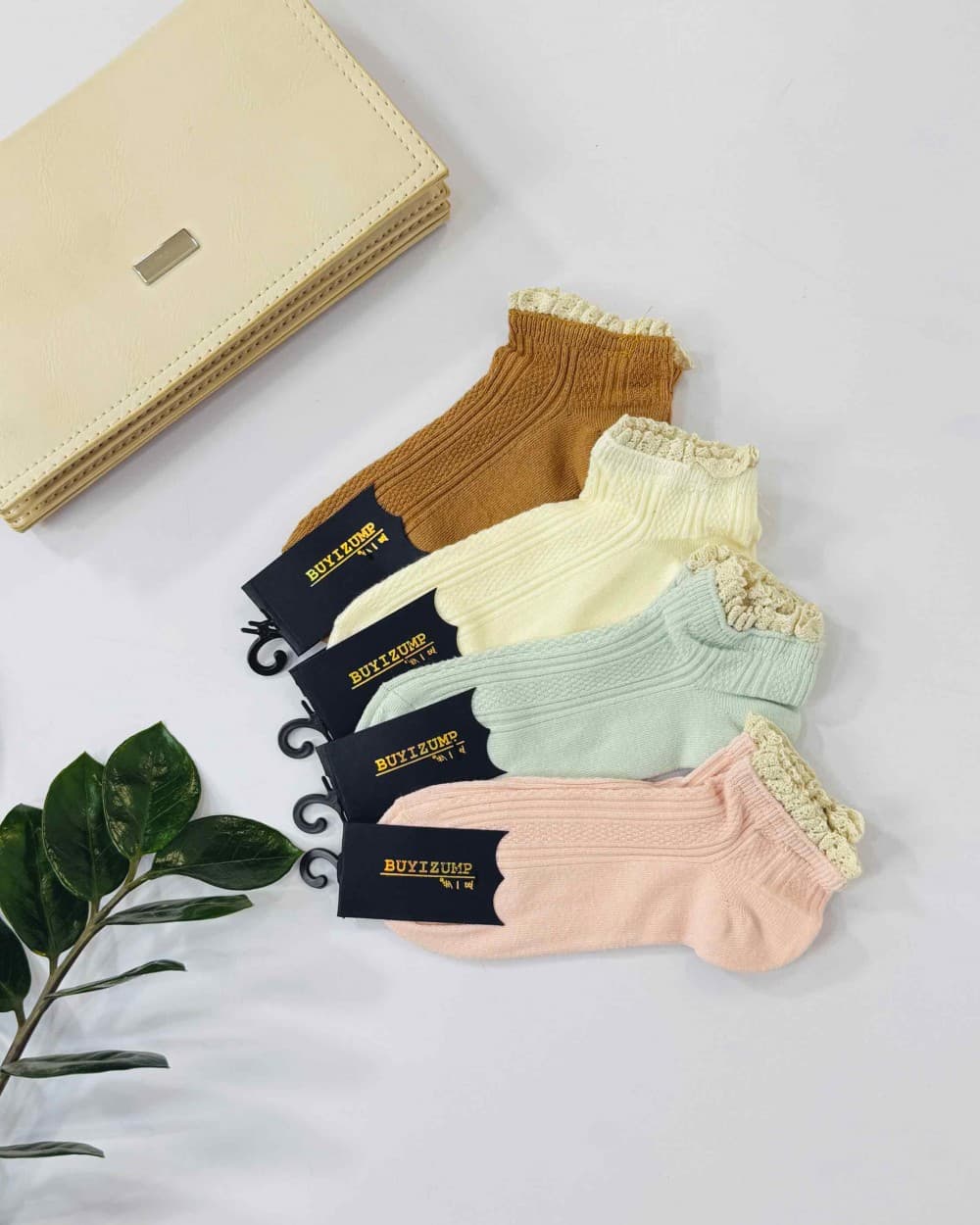 جوراب لبه توری _ کد 1064