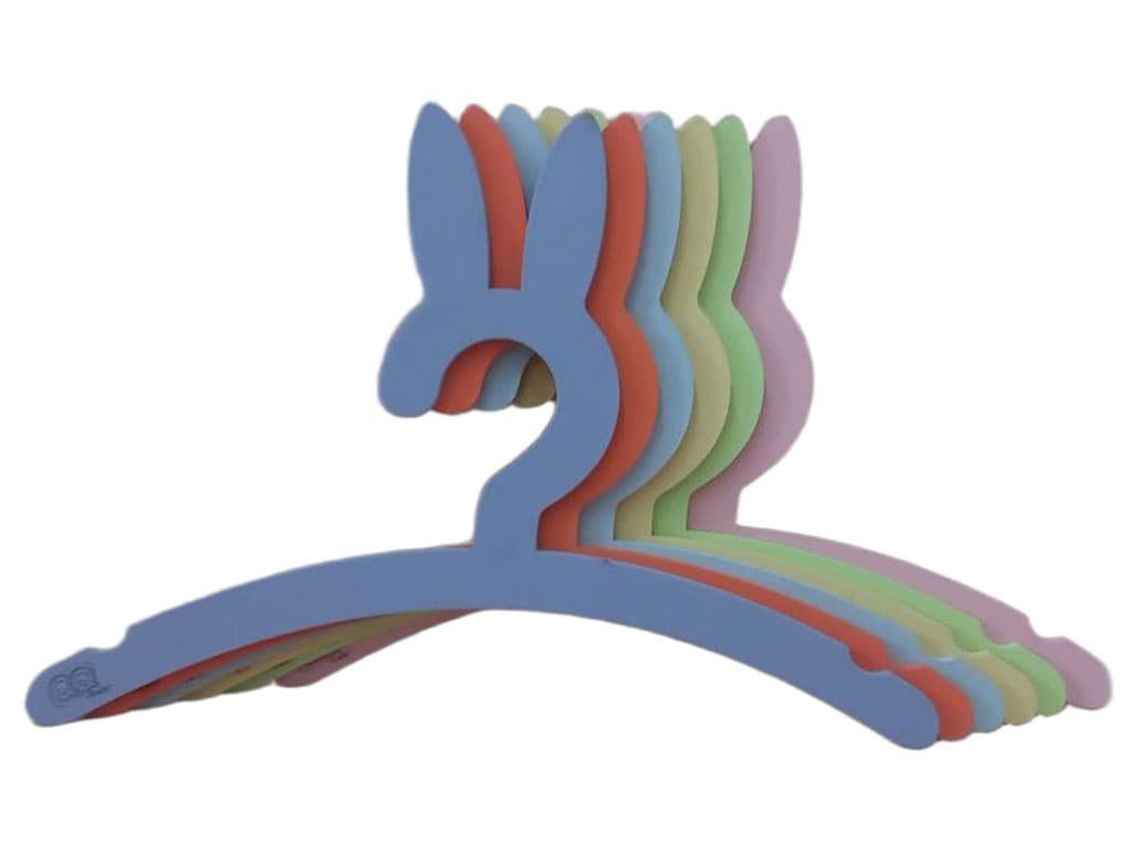 چوب لباسی 6 عددی نوزاد و کودک طرح حیوانات