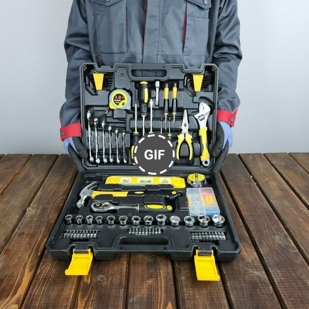 مجموعه ١٠٠ عددی ابزار آلات حرفه ای اینتیمکس مدل 0951