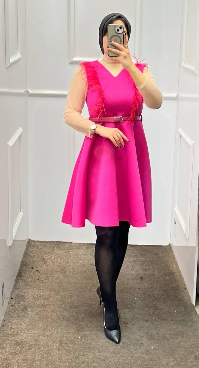 لباس مجلسی و شب میدی مدل لمه عروسکی